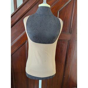 Instant Shaping By Lunaire Womens Nude Shapewear Tank Top 18/20 Nylon & Spandex